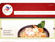 Tablet Screenshot of mindanaofood.com